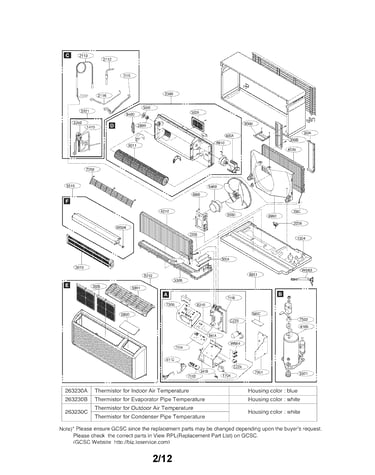 Exploded view parts