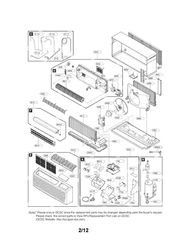 Exploded view parts