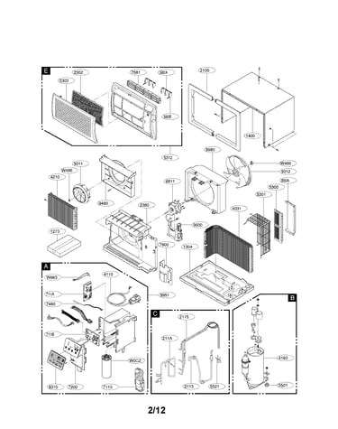 Exploded view parts