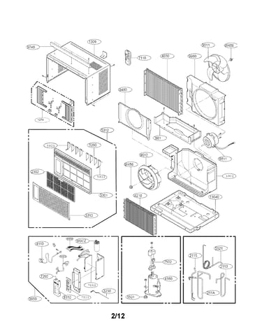 Exploded view parts