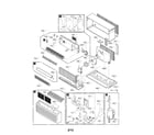 LG LP150CED exploded view part diagram