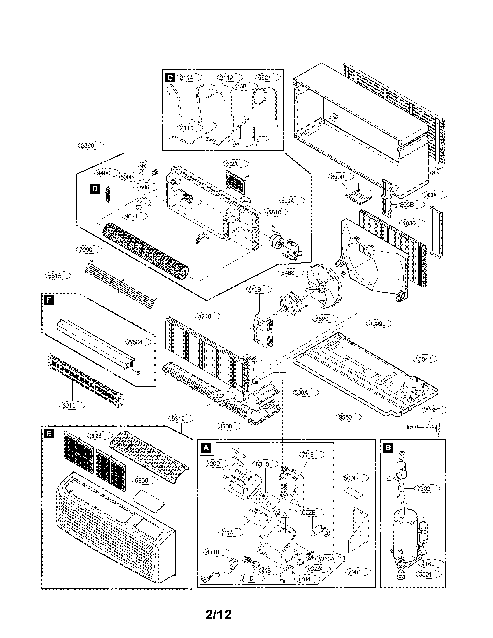 Exploded view part