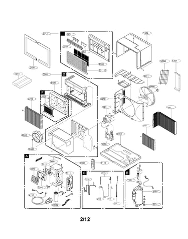 Exploded view parts