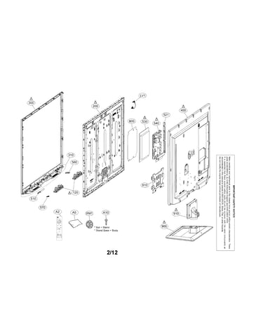 Exploded view parts