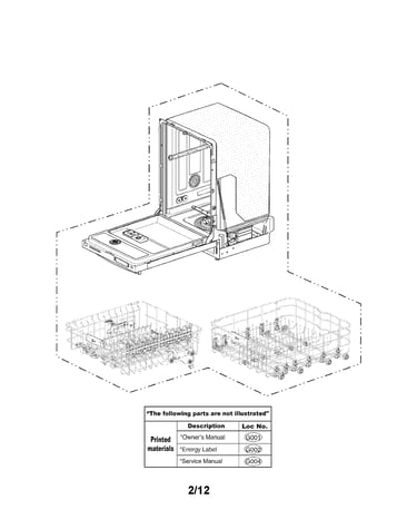 Exploded view parts