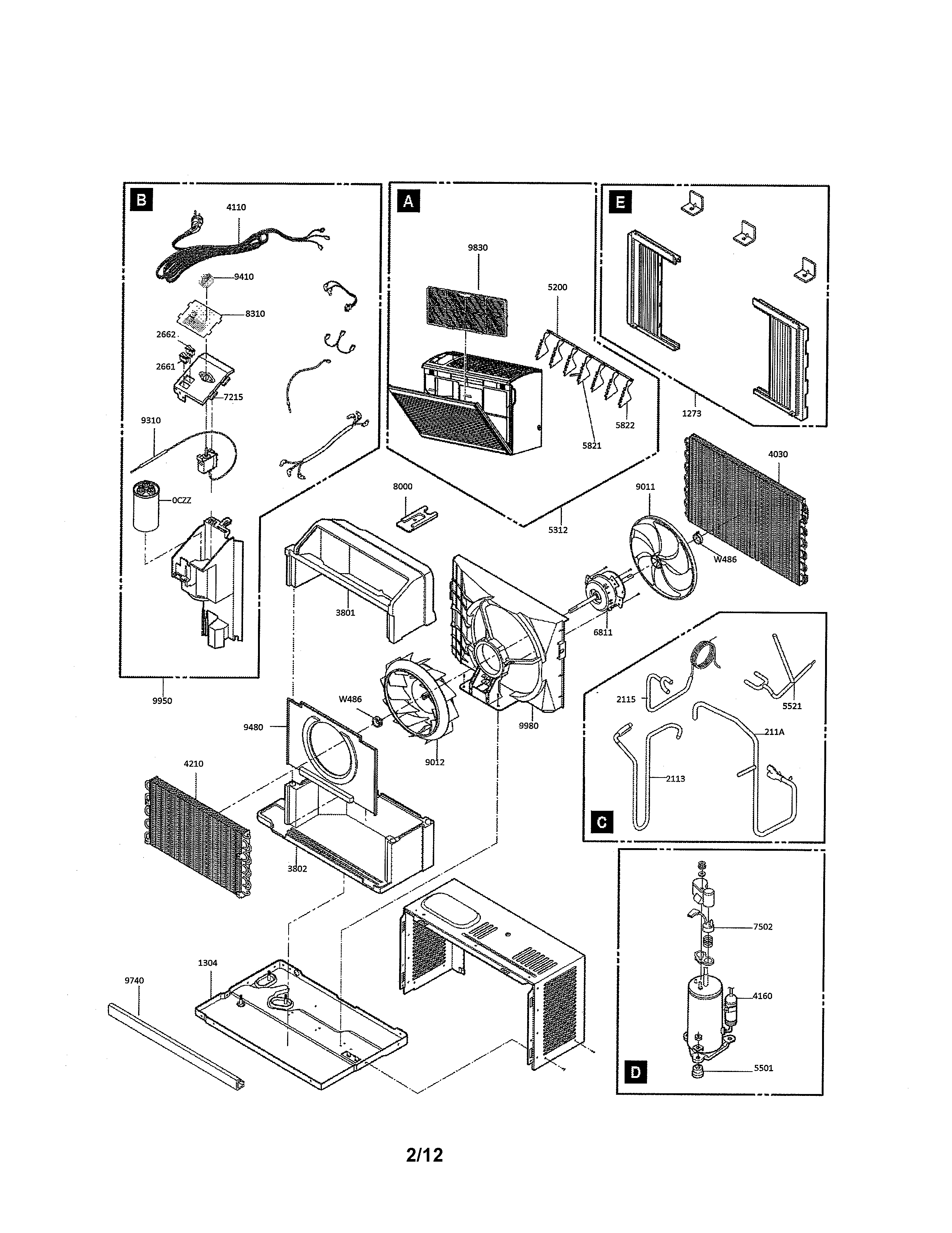 EXPLODED VIEW PARTS