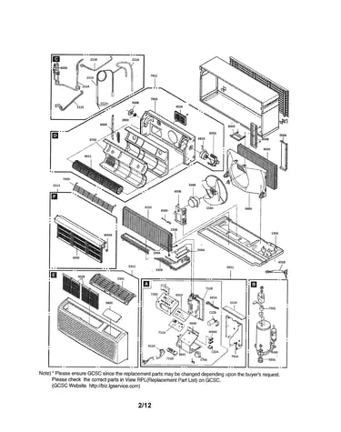 Exploded view parts