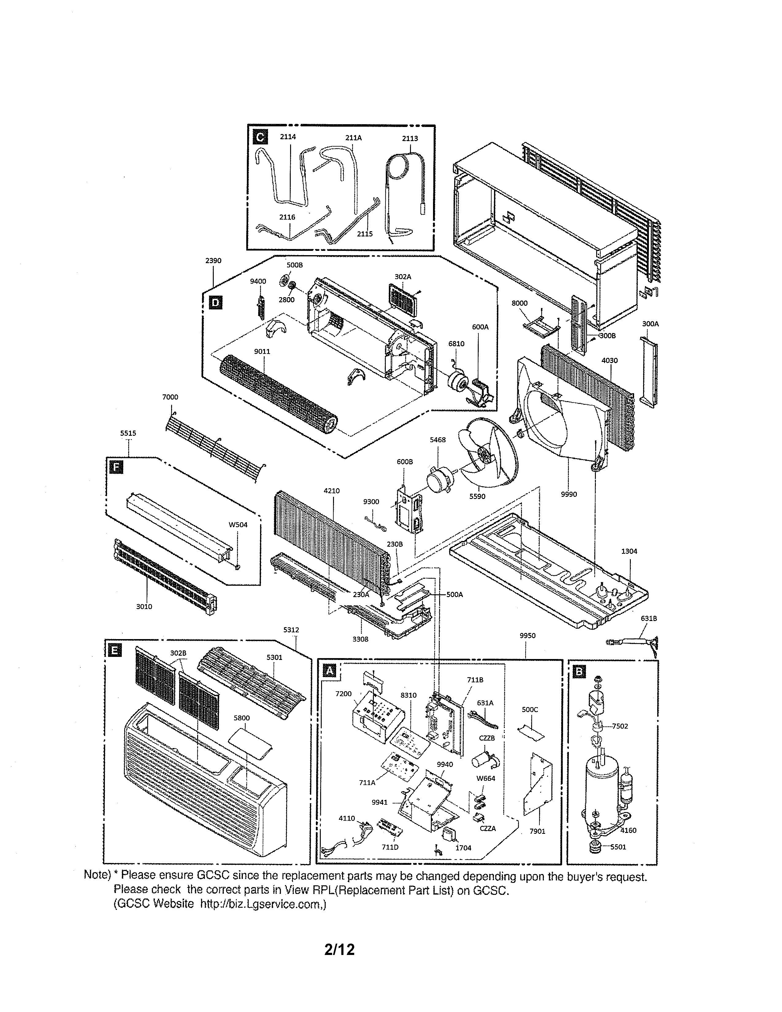 EXPLODED VIEW PARTS