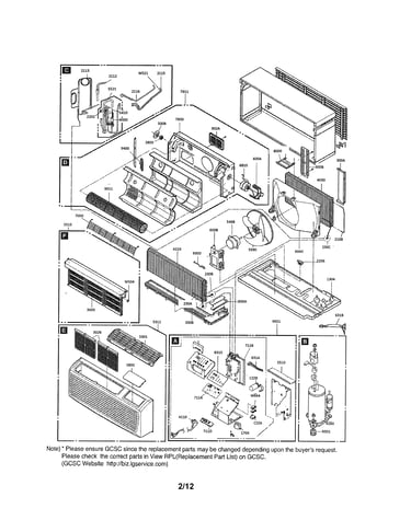 Exploded view parts