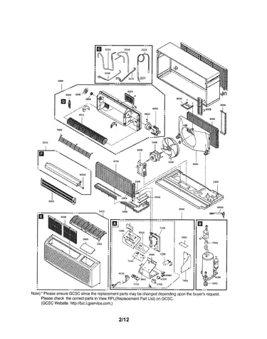 Exploded view parts