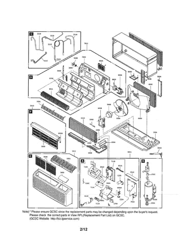 Exploded view parts