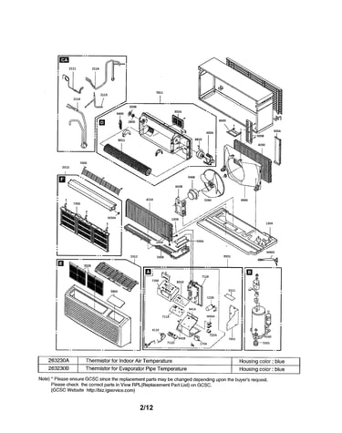 Exploded view parts