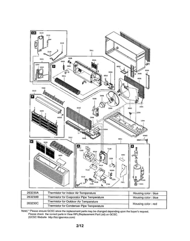 Exploded view parts