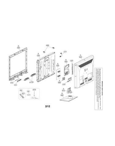 Exploded view parts