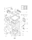Cabinet and control panel assembly parts