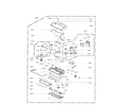 LG LCV900B nozzel assembly parts diagram