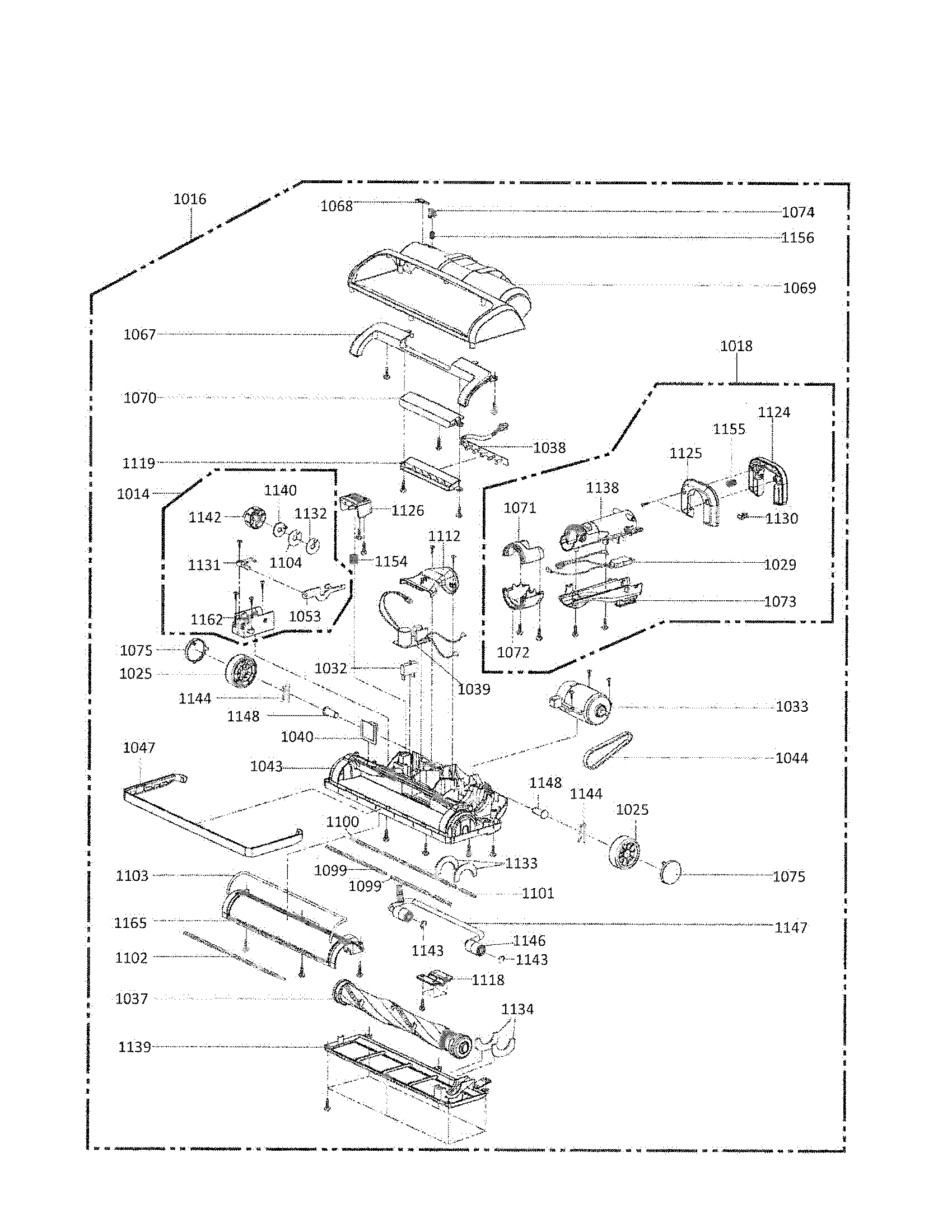 Nozzel assembly parts