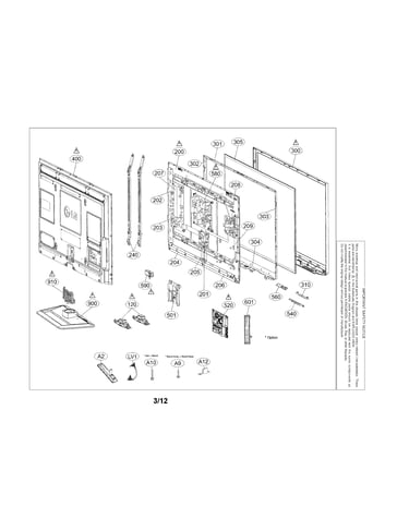 Exploded view parts