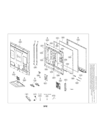 Exploded view parts