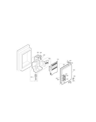 Ice maker and ice bank parts