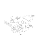 Cabinet and main frame parts