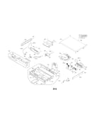 Cabinet and main frame parts