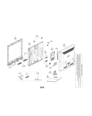 Exploded view parts