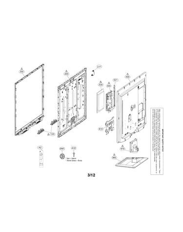 Exploded view parts