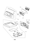 Control panel and plate assembly parts