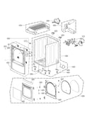 Cabinet and door assembly parts