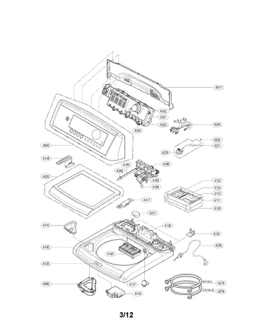 Top cover assembly parts