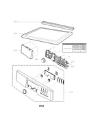 Control panel and plate assembly parts