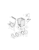 Cabinet and door assembly parts