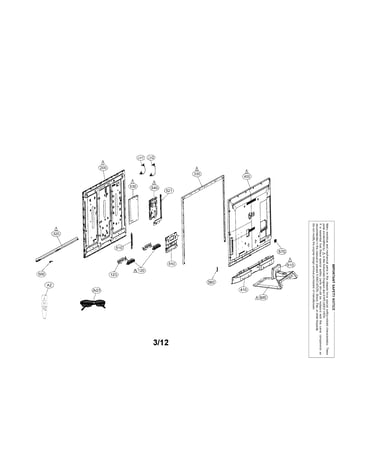 Exploded view parts