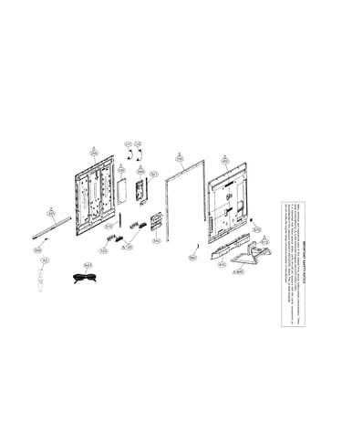 Exploded view parts