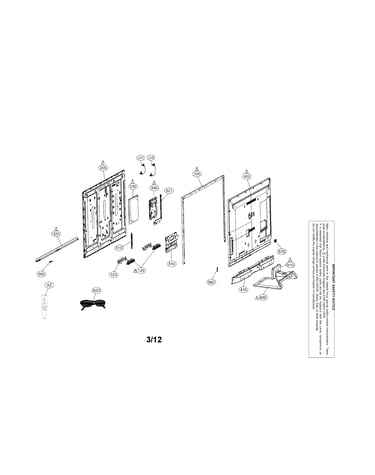 Exploded view parts
