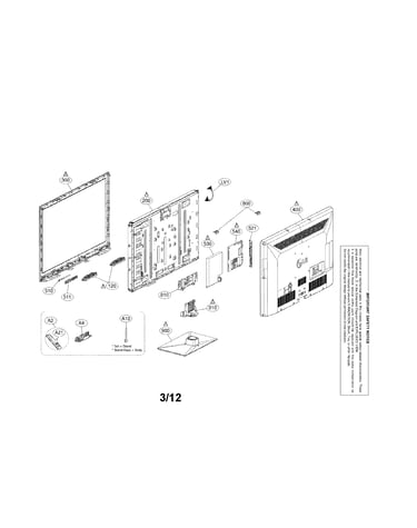 Exploded view parts