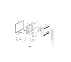 LG 42CS570-UDAUSYLJR exploded view parts diagram