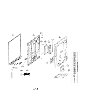 Exploded view parts