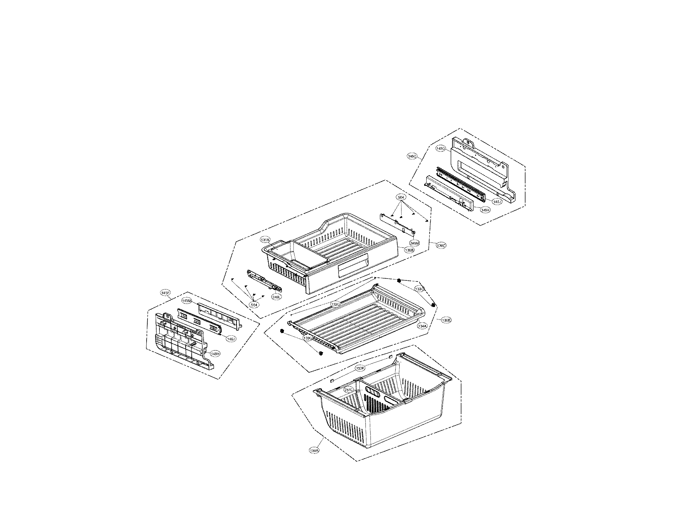 Freezer parts
