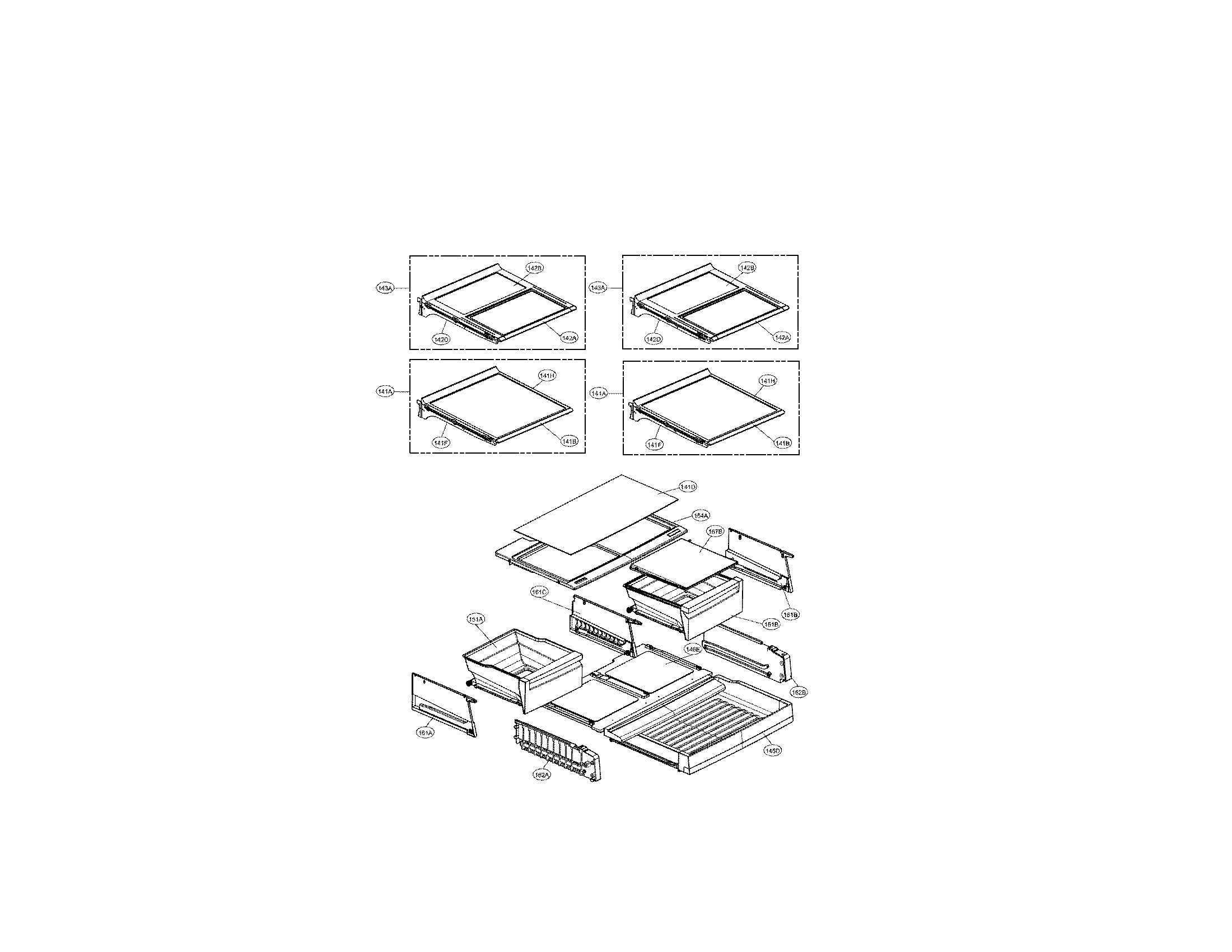 Refrigerator parts