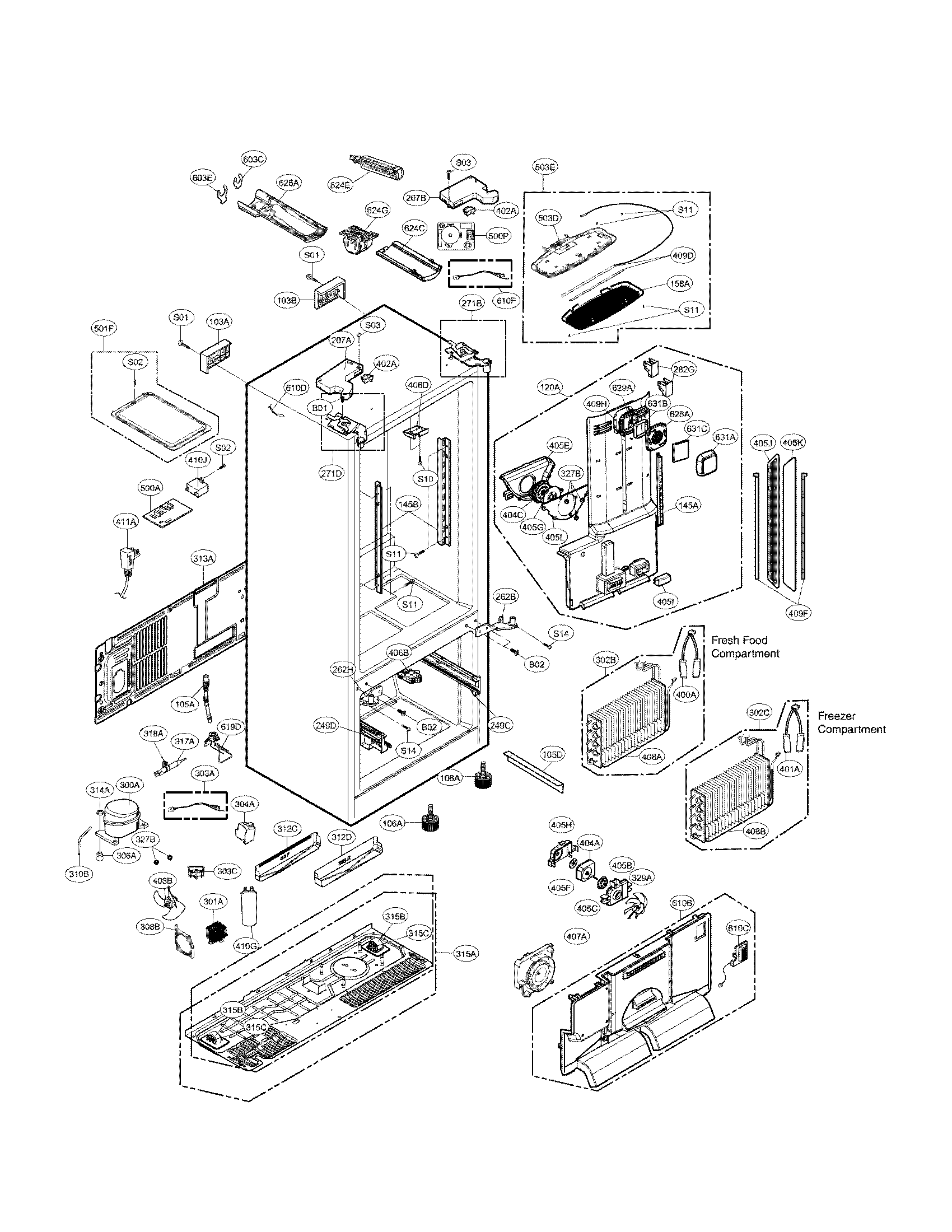 CASE PARTS