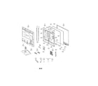 LG 50PM4700UBAUSLLHR exploded view parts diagram