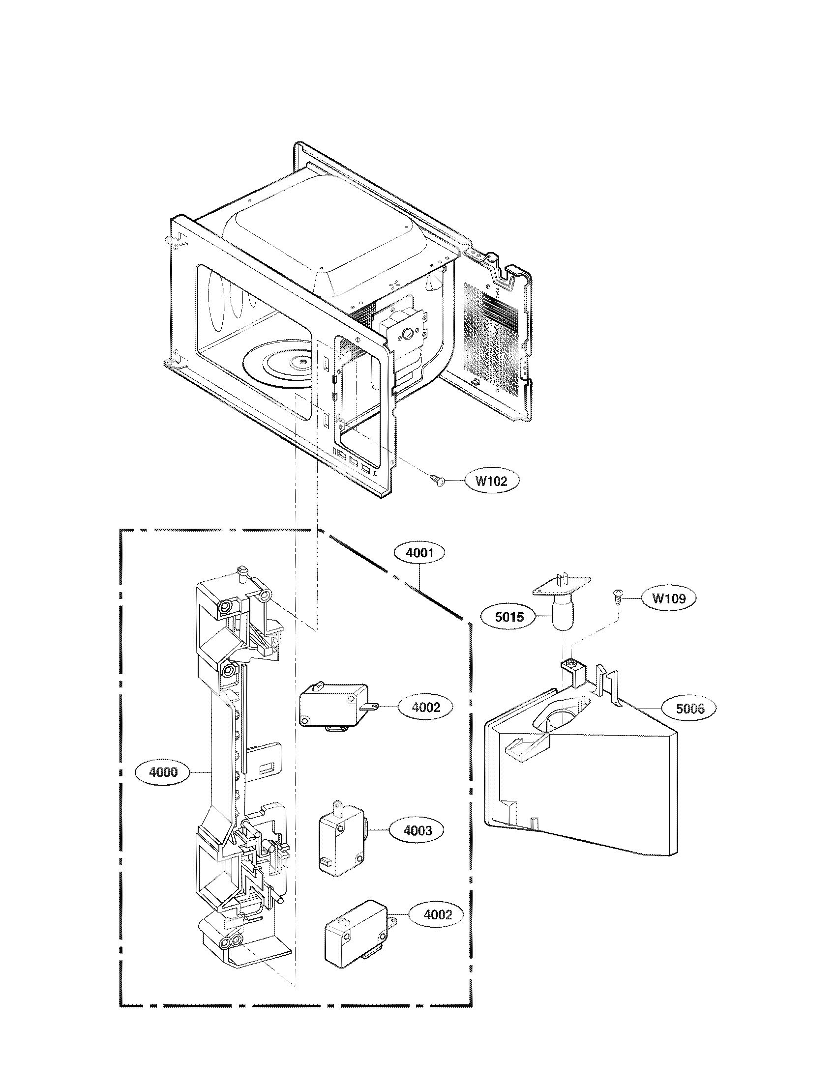 Latch board parts