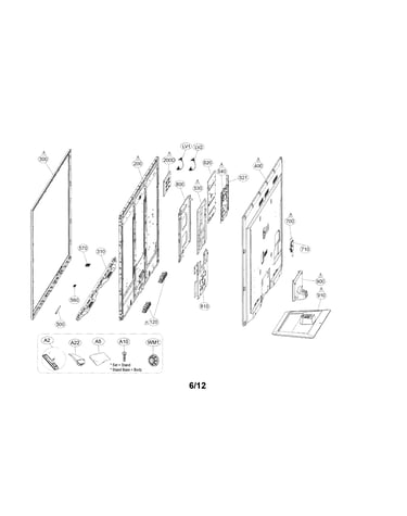 Exploded view parts
