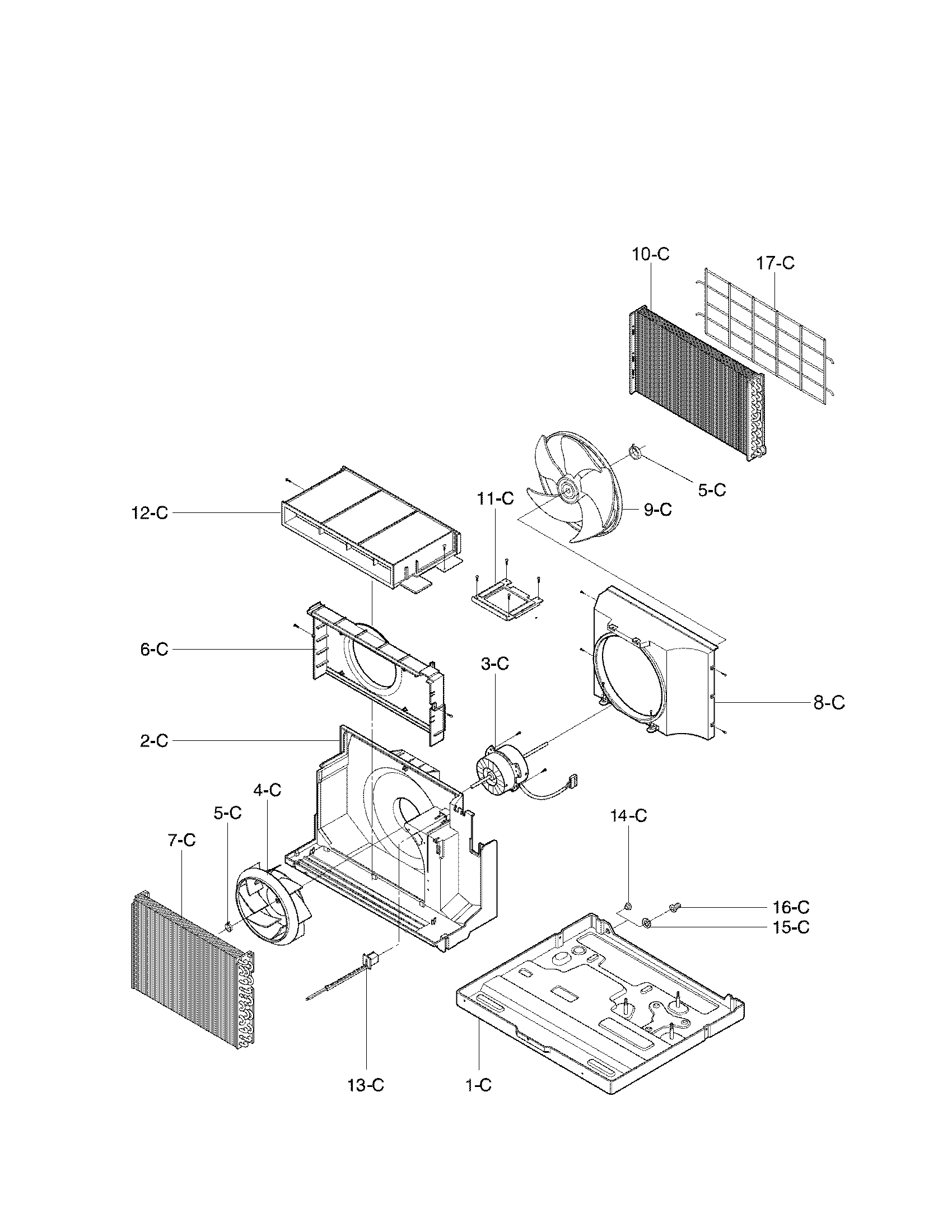 Air handling and cycle parts