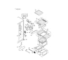 LG LRSC26940ST refrigerator compartment parts diagram