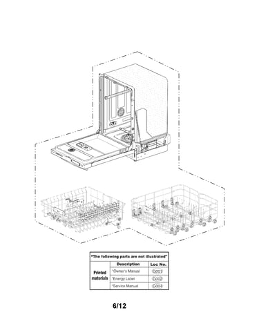 Exploded view parts
