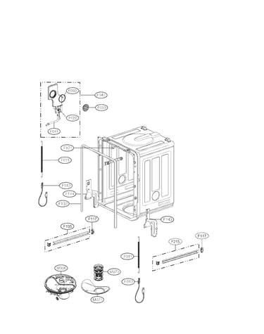 Tub assembly parts