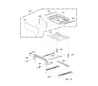 LG LRE3023ST/00 drawer parts diagram